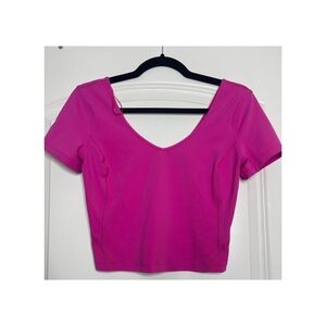 Lululemon Align Nulu Cropped Size 6 Top